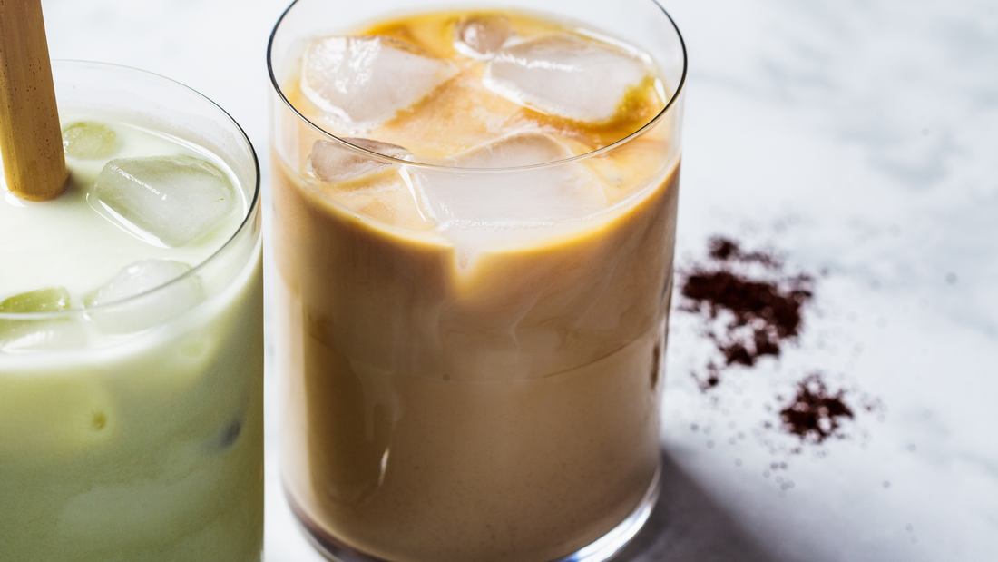 Iced chai latte